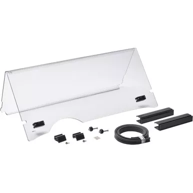 1/4" Windshield For E-Z-GO RXV 2008 & newer Clear 2 Piece Golf Carts; WIN-3022